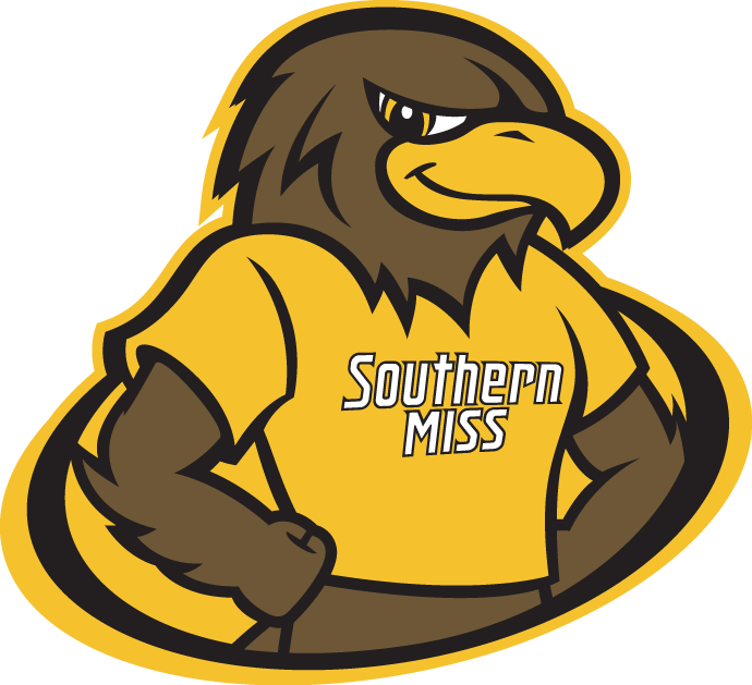 Southern Miss Golden Eagles 2003-Pres Mascot Logo t shirts DIY iron ons v2